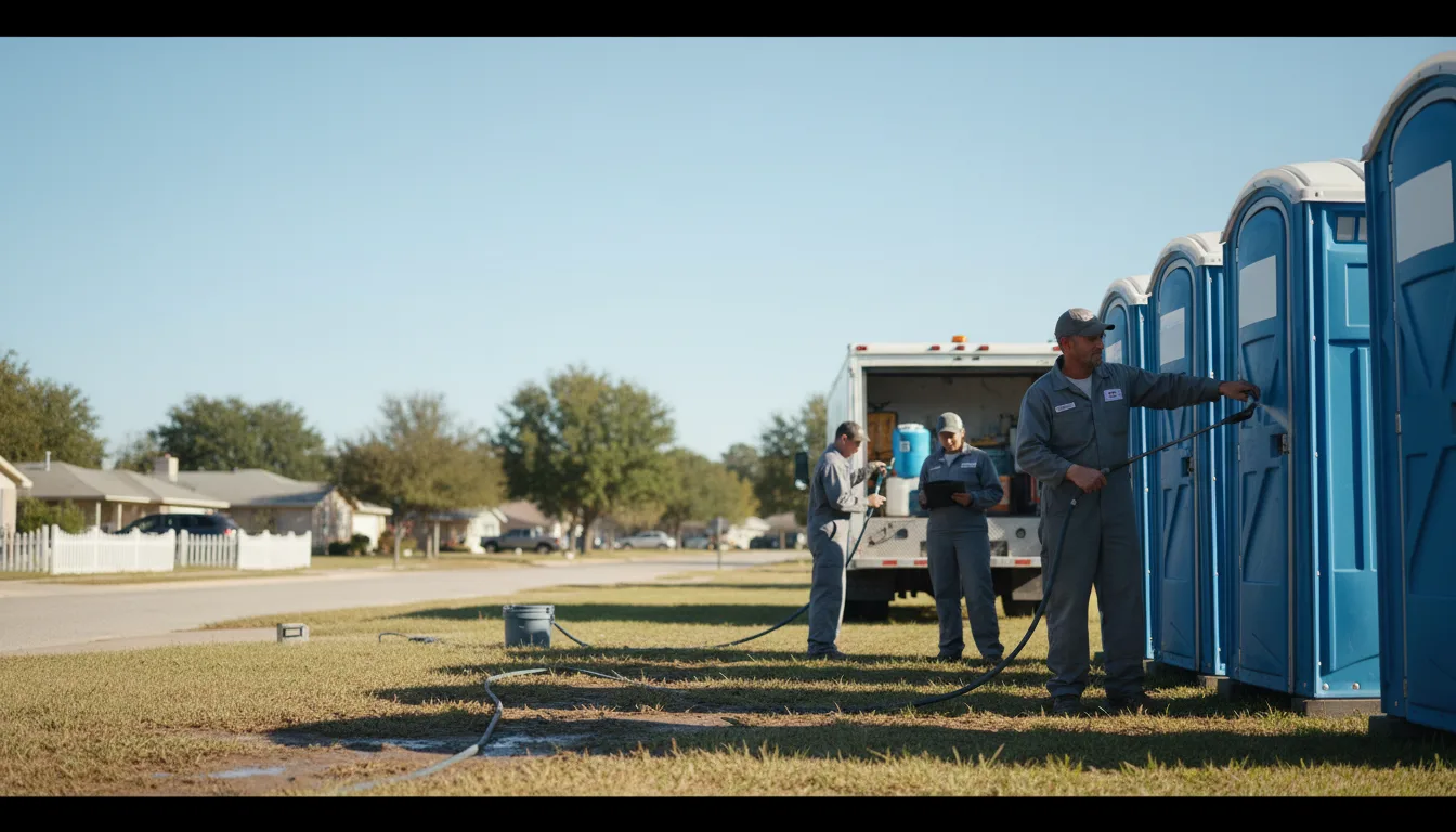 Long-Term Portable Toilet Rental in Andale, KS near me